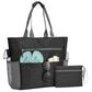 Beach Bag Large Foldable Sandproof Totes Bag With Zipper Beach Shoulder Bag