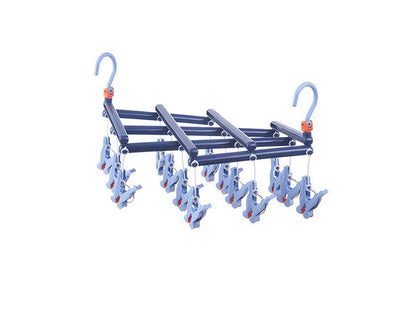 14/19/29 Clips Folding Hanging Hanger Multi Functional Windproof Socks Clip Clothes Hanger