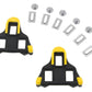 Road Bike Cleat Set SPD Compatible Cycling Pedal Clips for Road Shoes