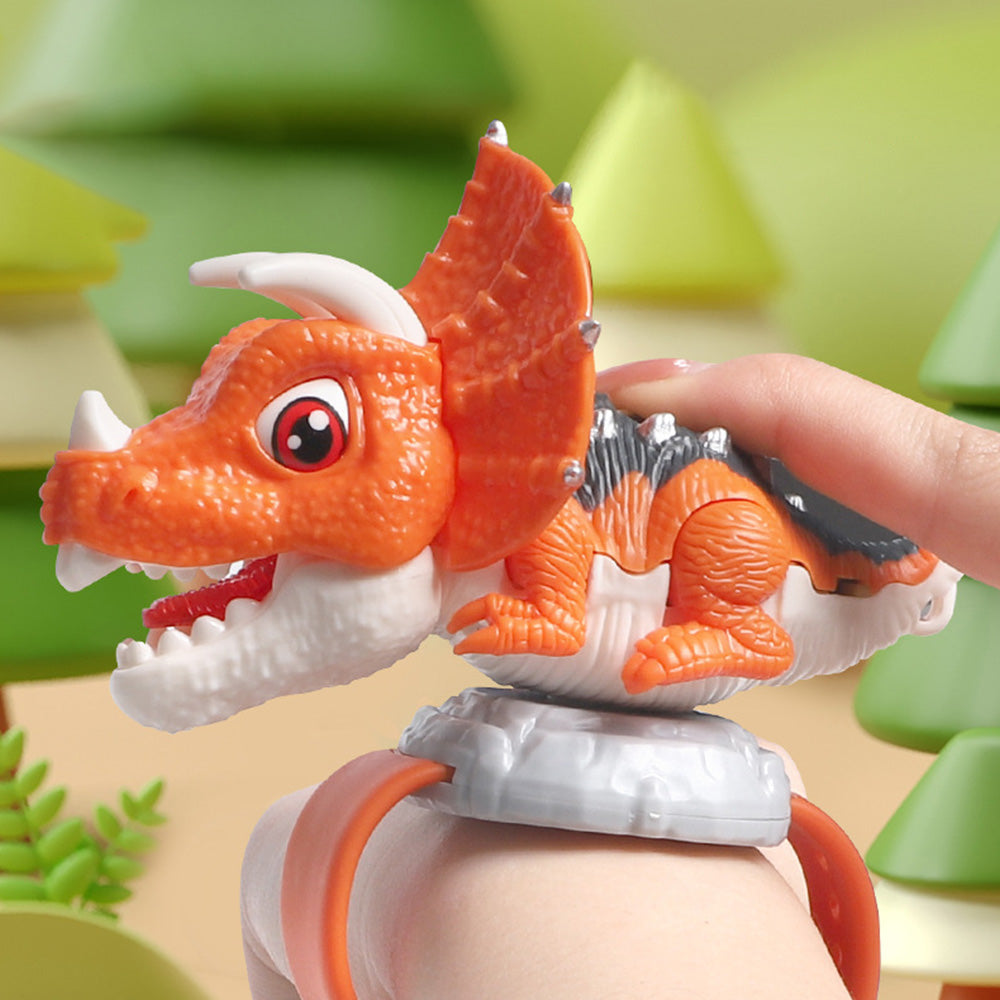 2 Pack Dinosaur Walkie Talkie Mini Handheld Walkie Talkie Birthday Christmas Gift