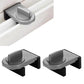 2Pcs Sliding Window Security Locks Adjustable Window Insurance Lock
