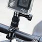 Aluminum Bike Handlebar Mount 360-degree Bicycle Mount for GoPro Hero 13 12 11