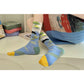 4 Pairs Women Novelty Crew Socks