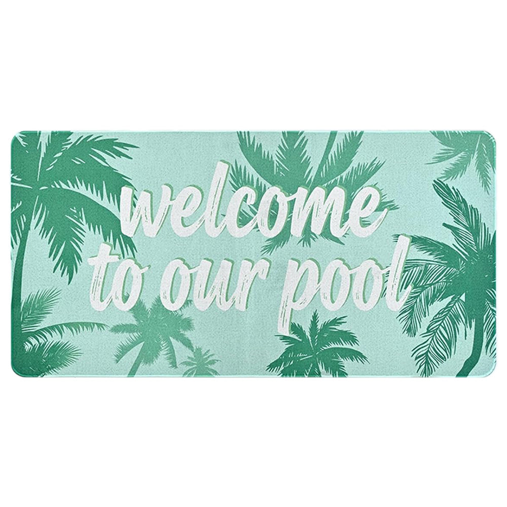 Summer Pool Floor Mat Non Slip Diatomite Mat for Outdoor Patio Beach