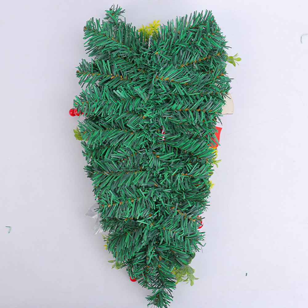25x6x50cm Christmas Wreath Candy Cane Ornament Hanging Xmas Door Wall Decor
