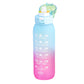 700ML or 1000ML Scent Water Bottle Leak Proof Sport Water Cup with 7 Fragrance Rings