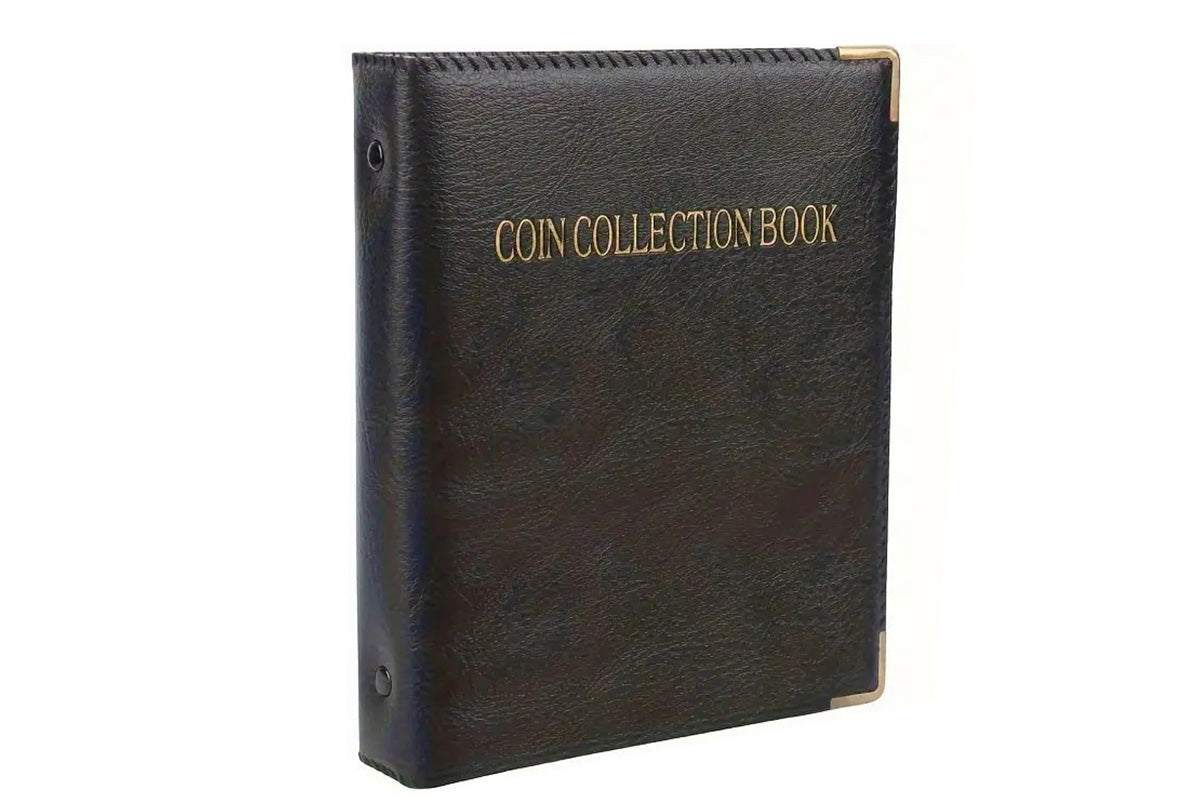 480 Slots Coin Collection Album Removable Pages Coin Storage Book