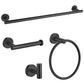 4 Pcs Bathroom Hardware Set Stainless Steel Wall Mounted Accessories