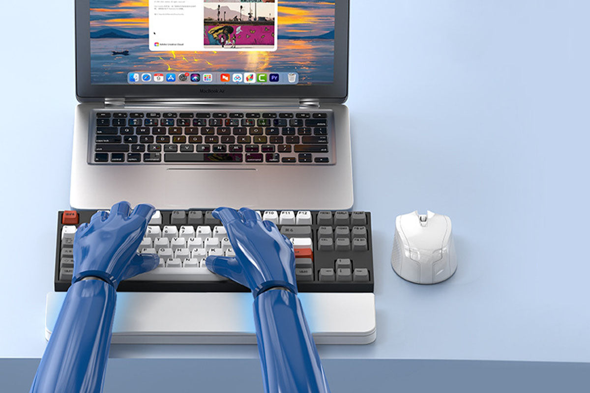 22-in-1 Keyboard Wrist Rest with Cleaning Kit Keyboard Wrist Pad
