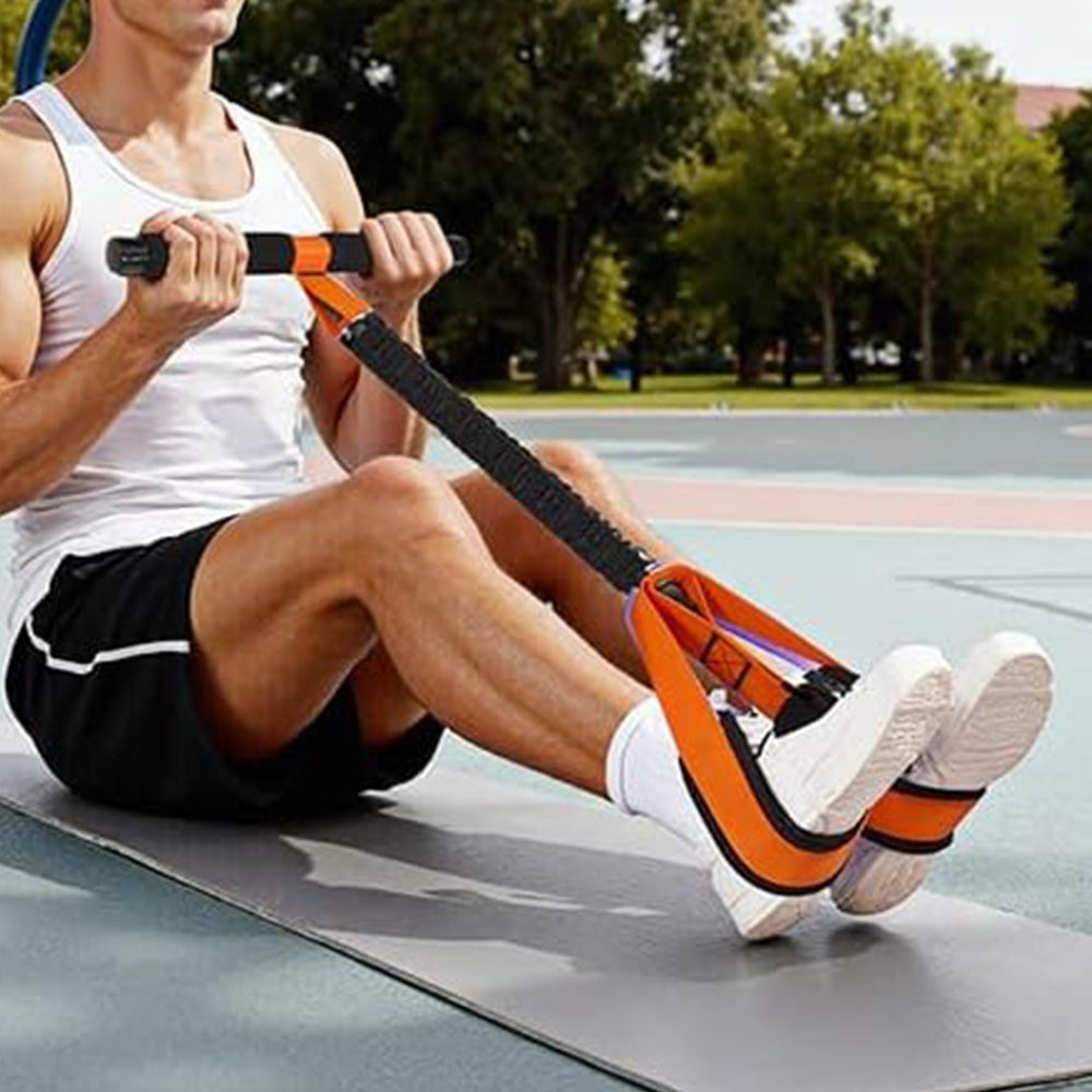 Pedal Resistance Band with Handle Home Exercise