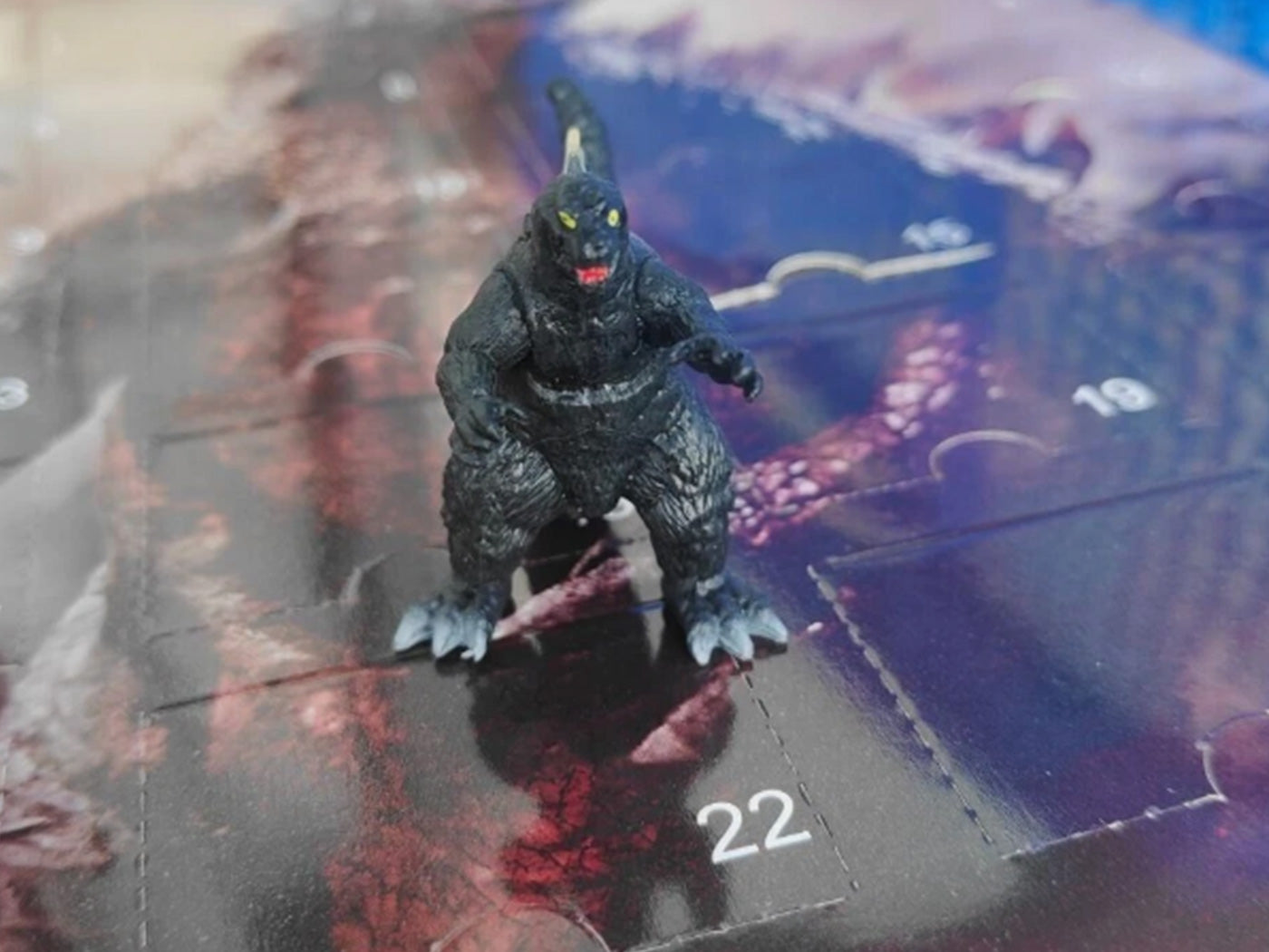 Godzilla Inspired Christmas Countdown Calendar 24 Day Advent Calendar Xmas Tree Ornaments