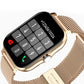 Heart Rate Monitoring Sports Bluetooth Smart Watch with 1 Steel Strap and 1 Silicone Strap