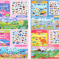 Reusable Jelly Sticker Books for Toddlers