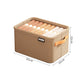 2Pcs Clothing Storage Box Steel Frame Drawer Organizer with Handles
