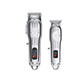 2Pcs LCD Display Cordless Hair Trimmers Set for Men