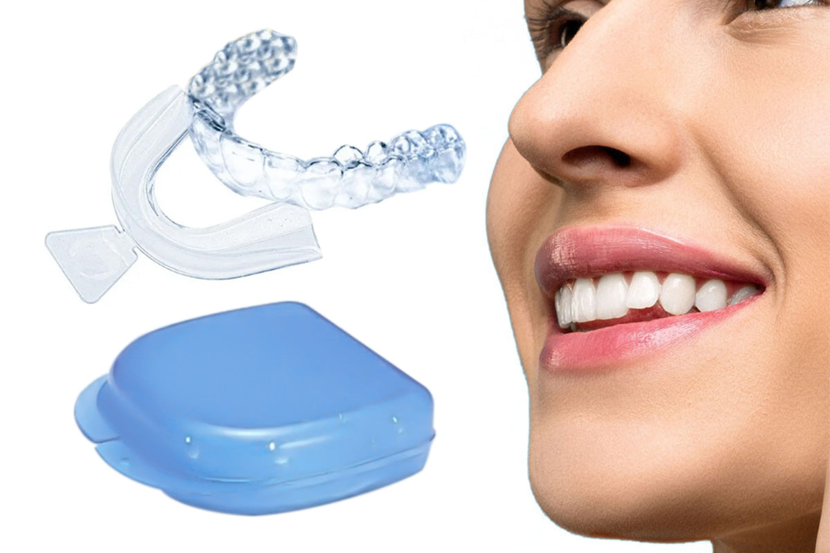 2PCS Anti Snore Sleep Devices Adjustable Mouth Guard
