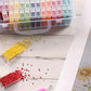 64-Compartment Storage Organizer Box for Diamond Painting Beads and Small Accessories
