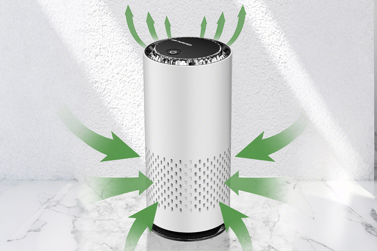 USB Freshener Air Purifiers With Colorful Lights For Car Pet Bedroom Office