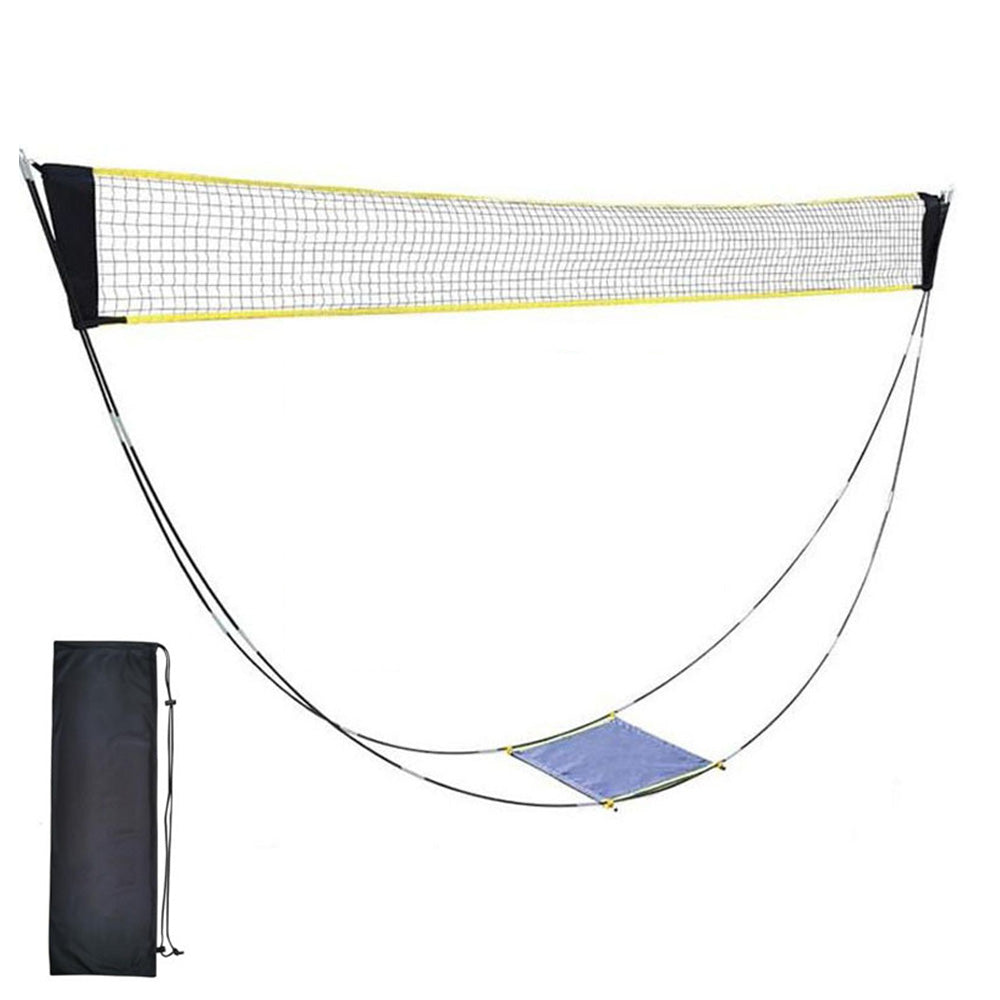 Portable Foldable Easy-Setup Badminton Net Set