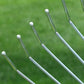 Adjustable Long Handle Metal Leaf Rake for Lawn Garden Yard Soil Loosening