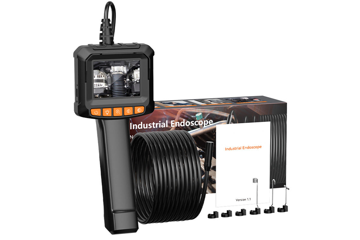 Endoscope Camera with Light Inspection Cameras for Wall Automotive Engine