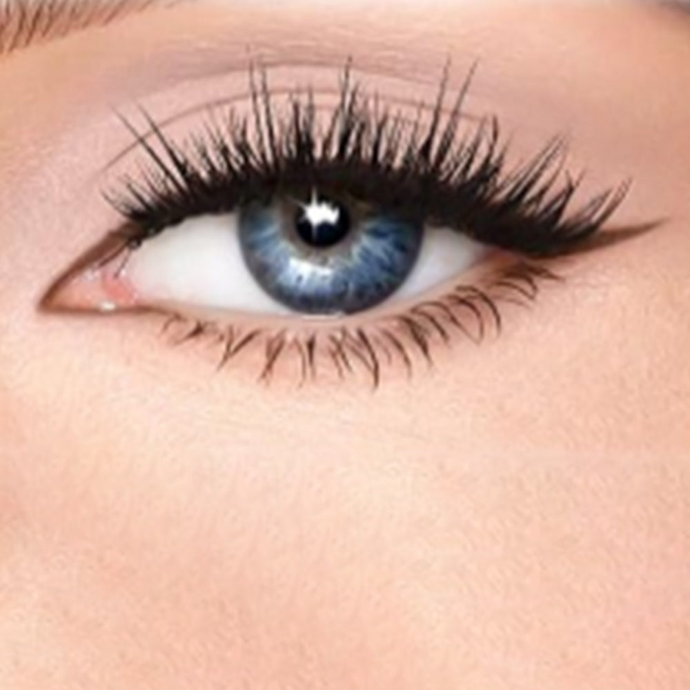 3 Pairs Eyelashes Self-Adhesive Natural Multiple Reversible Glue Free Reusable Eyelashes