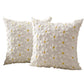 2Pcs Spring Floral Throw Pillow Covers for Couch Sofa Bed Square Cushion Cases-Sunflowers