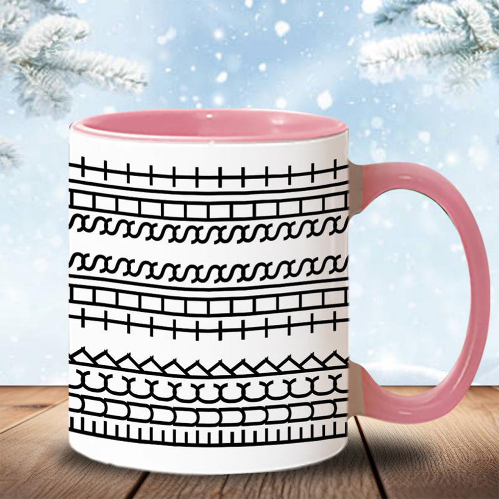 Hidden Message Ceramic Coffee Mug Funny Birthday Gifts for Women