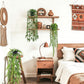4 PCS Fake Hanging Plants with Pots Artificial Plants for Wall Room Balcony Office