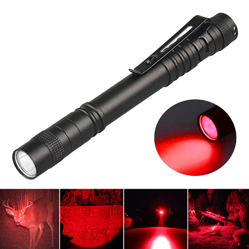 Mini Pocket Portable LED Flashlight with Clip