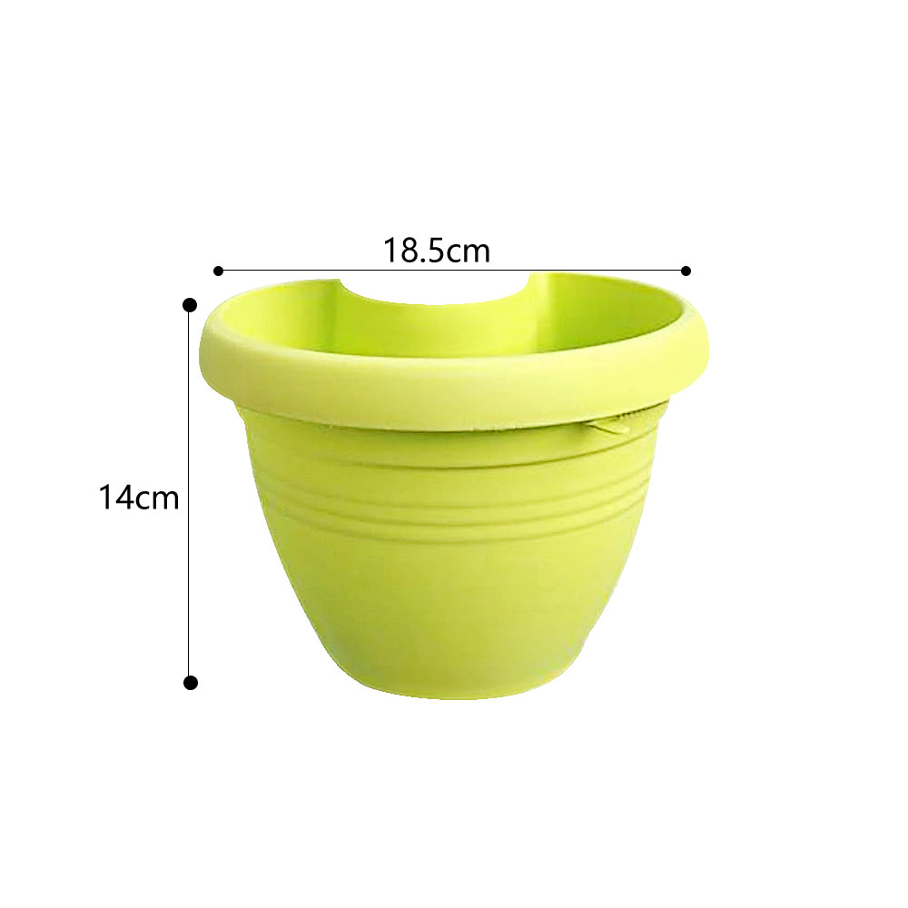 3Pcs Drain Pipe Hanging Flower Pots