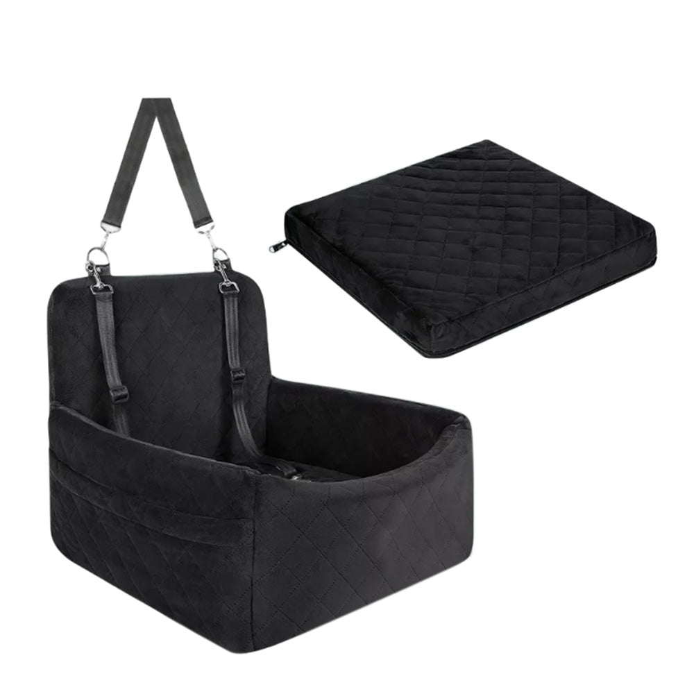 Car Dog Bed Pet Booster Seat For Small Dogs And Cats