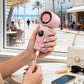 Clip On Handheld Turbo Fan with LED Display 4 Speeds and 180 Degree Tilt