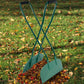 Stainless Steel Wide Leaf Grabber Rake for Garden Lawn and Park