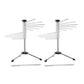 2Pcs Manual Rotating Collapsible Noodle Drying Rack