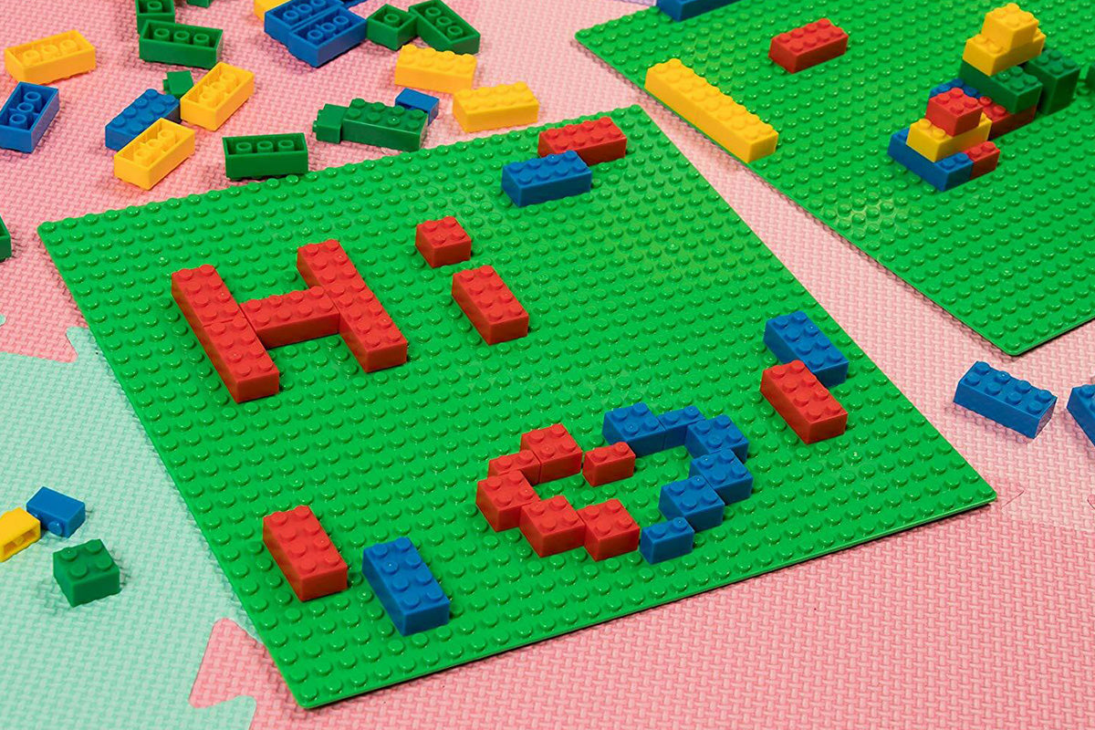 4Pcs 32x32 Classic Baseplates Building Plates for LEGO Building Bricks
