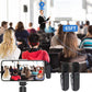 2Pcs Wireless Lavalier Microphone with Charging Case for Android iPhone iPad