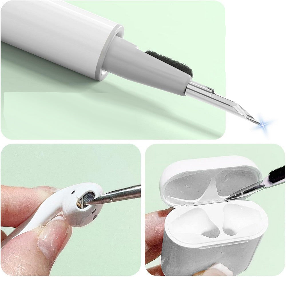 2Pcs Multi-Function Cleaning Kit for Bluetooth Earphones Charging Case