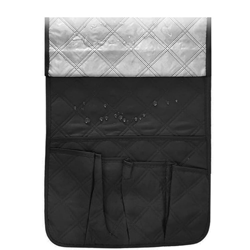5 Pocket Sofa Armrest Organizer Remote Holder Bag for Couch and Chair