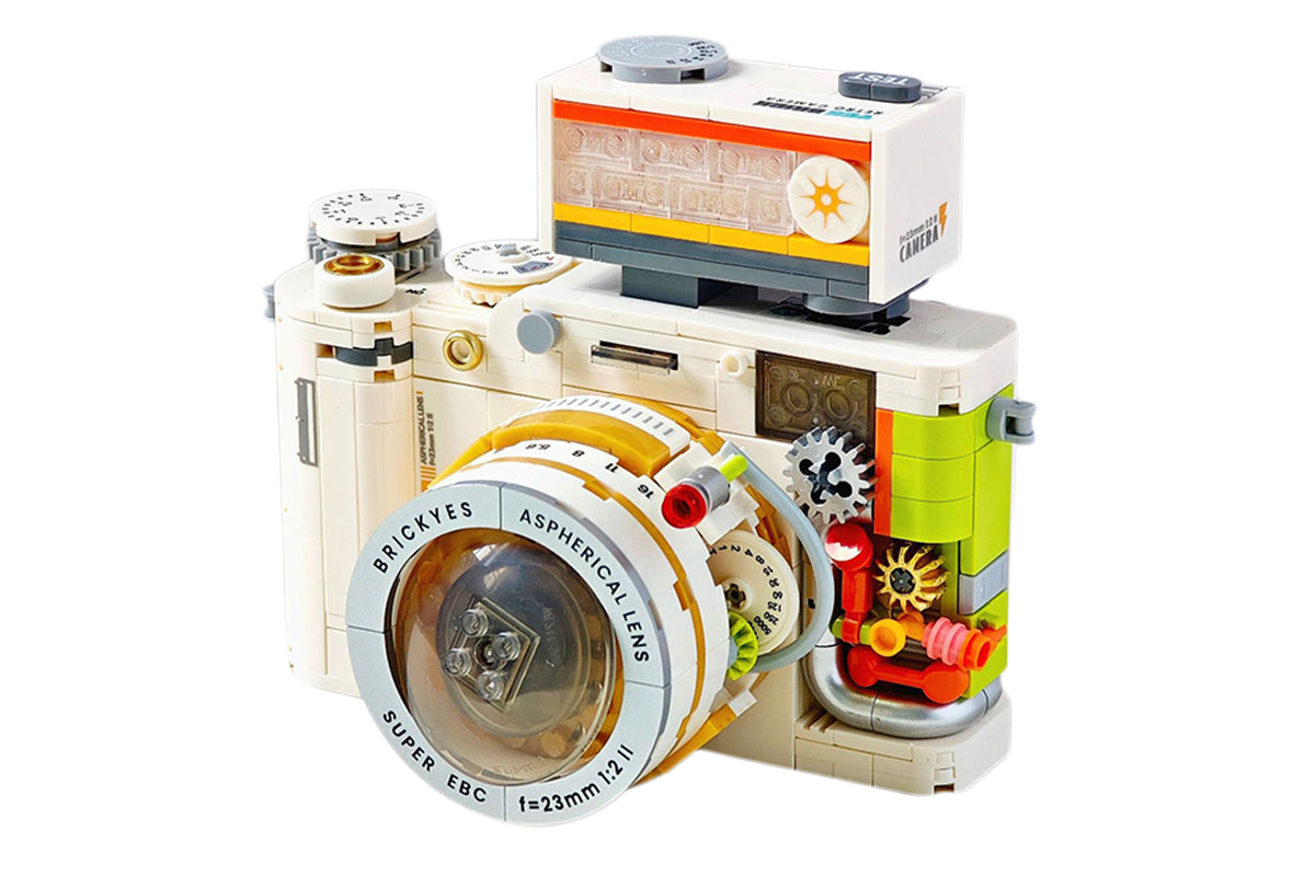 508pcs Cameras Building Blocks Vintage Camera Models Building Set