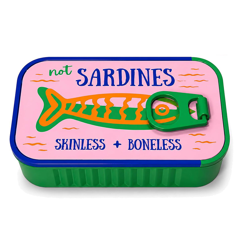 Small 3D Printed Sardine Shape Necklace and Earring Storage Box