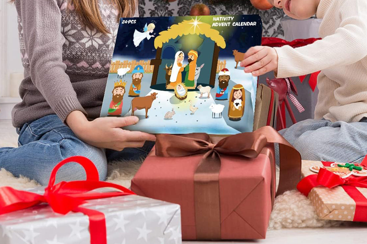 Nativity Advent Calendar for Jesus Birth Scene Blind Box