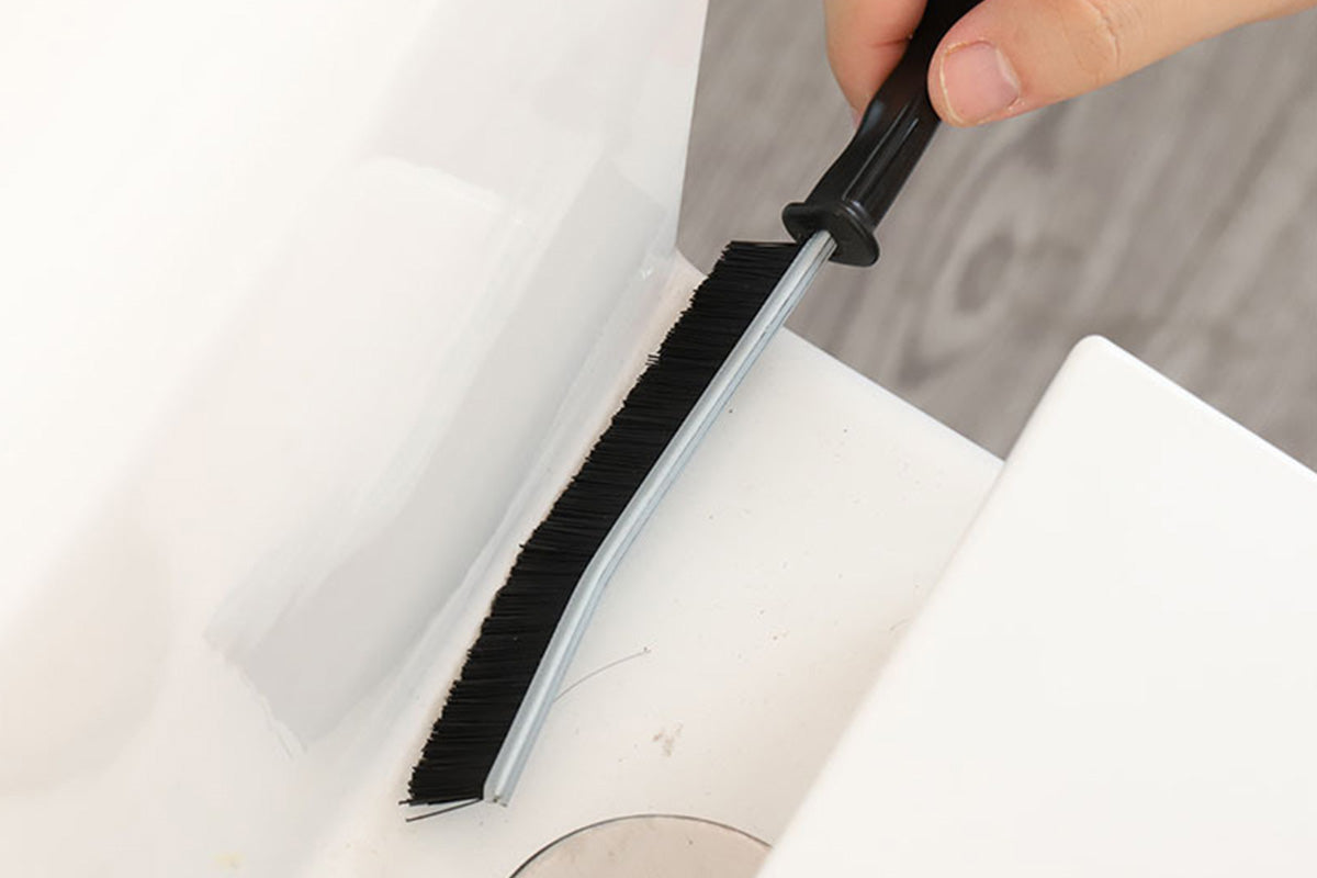 2Pcs Crevice Cleaning Brush Cleaning Brush Bathroom Gap Brush for Window Vehicle