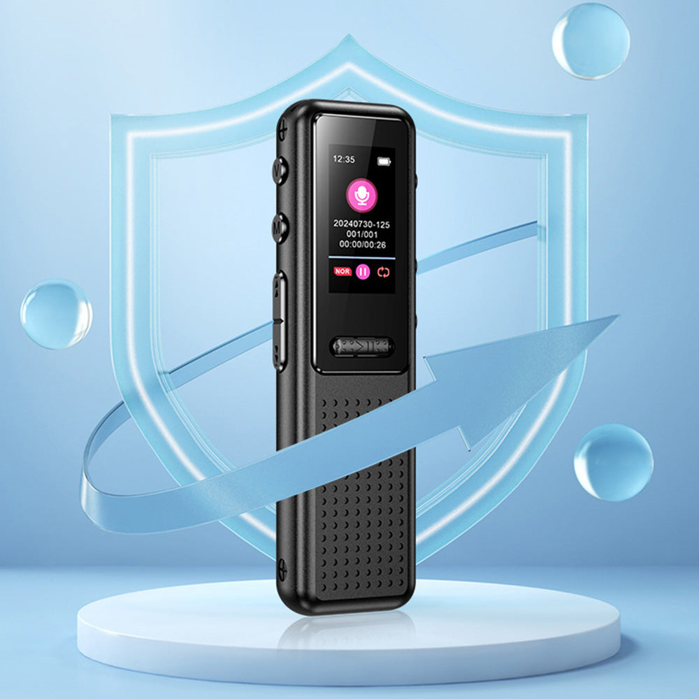 Digital Voice Recorder With Noise Reduction Technology For Meetings Lectures