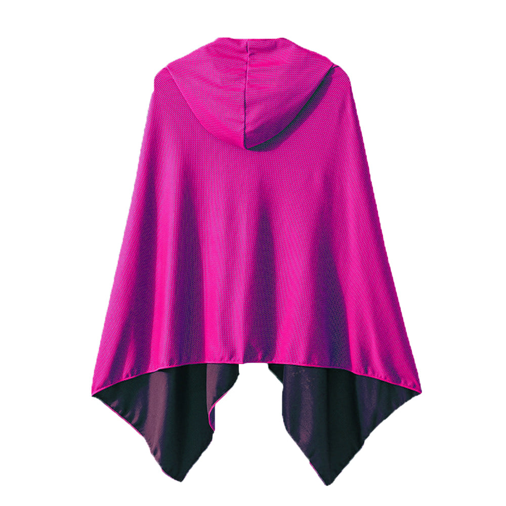 Cool-feeling Beach Poncho Diving Quick-drying Hooded Change of Clothes