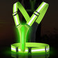Rechargeable LED Reflective Vest for Running Cycling Walking Horse Riding