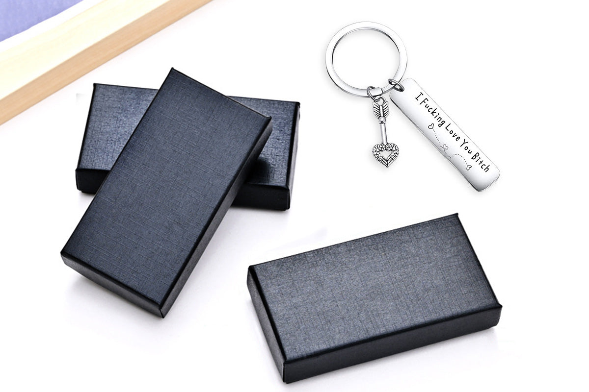 Best Friend Keychain Stainless Steel Key Chain