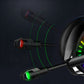 Wired Over-Ear Gaming Headset with LED RGB Lights and Mic