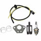 15mm Carburetor for 33cc 43cc 52cc 2-Stroke Brushcutter Whipper Snipper Chopper Trimmer Weed Eater Carb Replacement