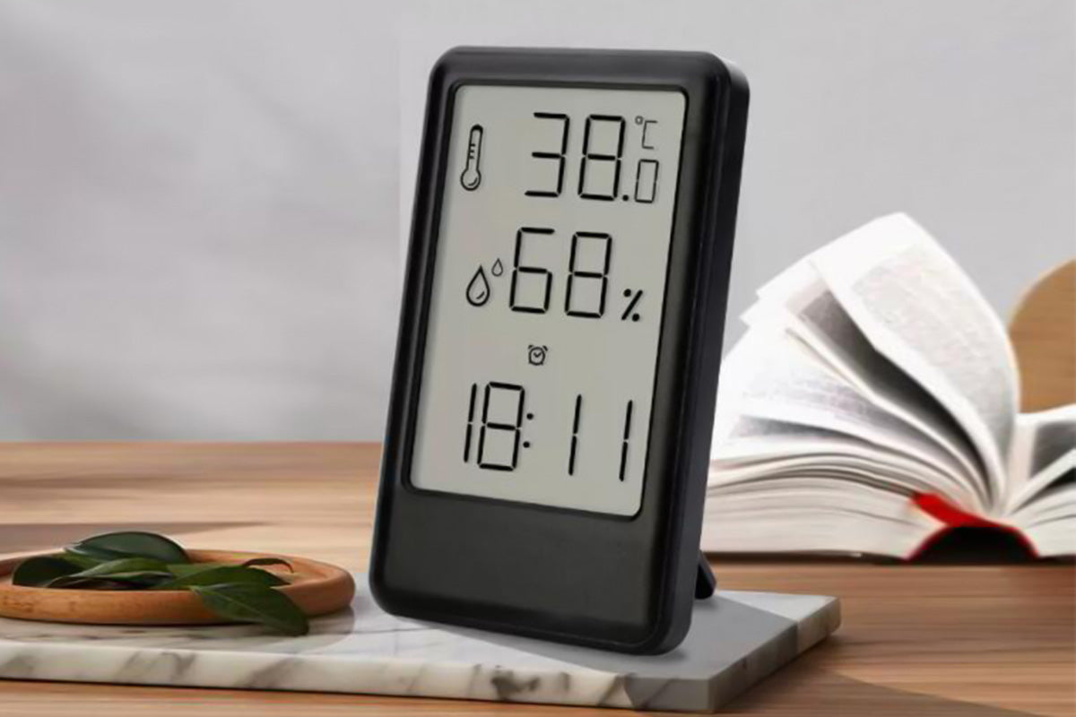 3 in 1 Digital Hygrometer Indoor Room Thermometer and Digital Clock